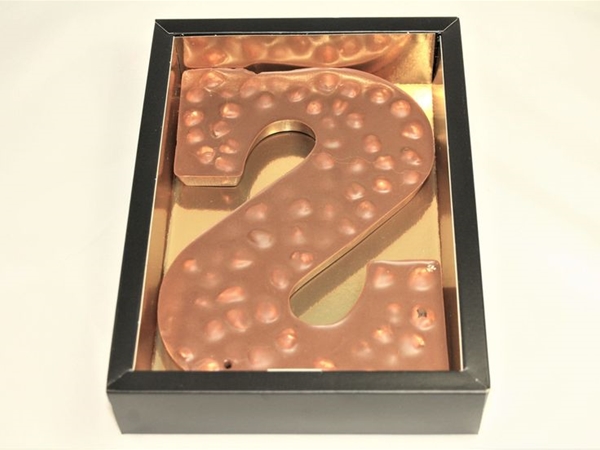 Chocoladeletter hazelnoot S